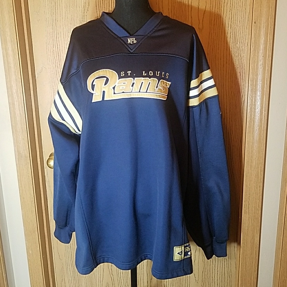 NFL St Louis LA Rams Sweatshirt Vintage Size XL